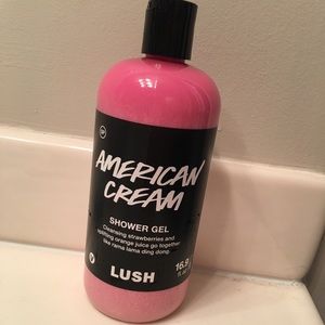 16.9 oz Lush Cosmetics American Cream Shower Gel